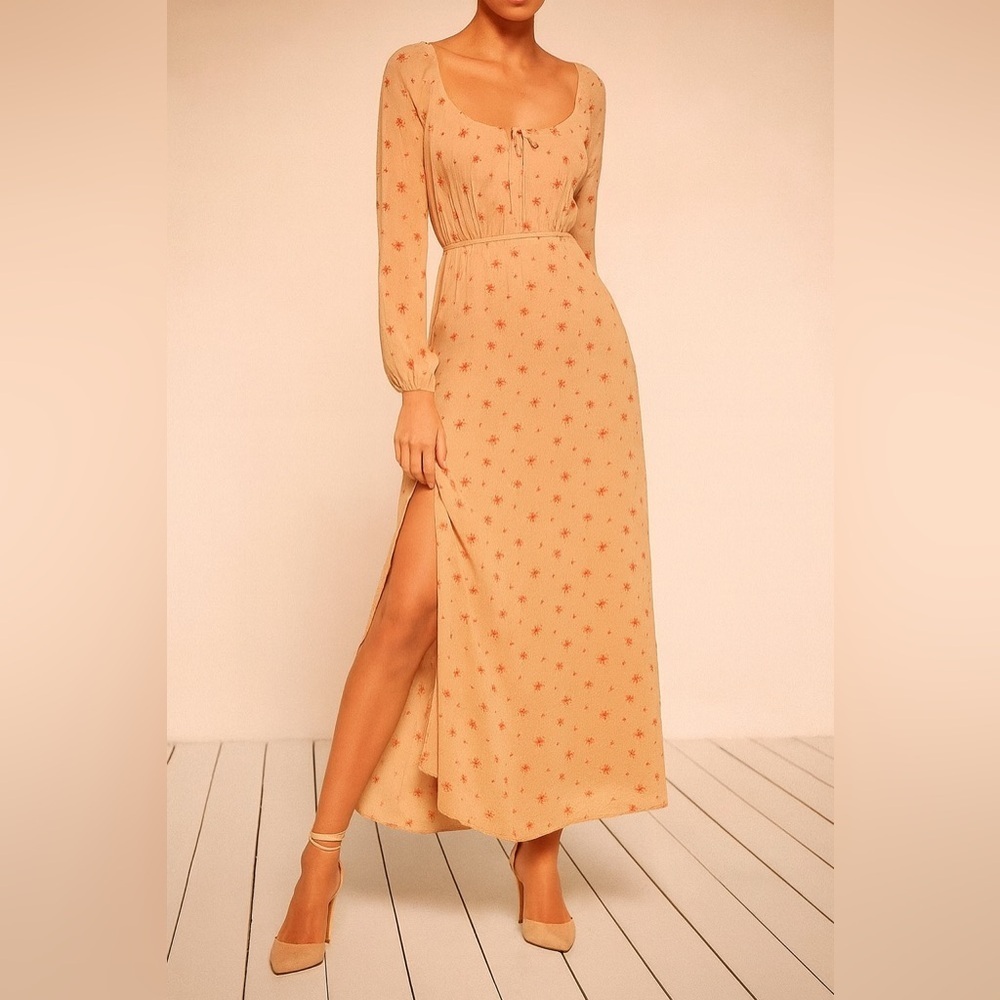 Reformation Augusta Floral Maxi Dress